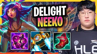 LEARN HOW TO PLAY NEEKO SUPPORT LIKE A PRO  HLE Delight Plays Neeko Support vs Bard Season 2024 [upl. by Tollman]