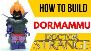 HOW TO Build DORMAMMU as a LEGO Minifigure [upl. by Sonaj]