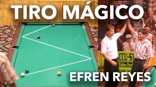 TIRO MÁGICO de EFREN REYES Z shot comentado en ESPAÑOL  The Billartist [upl. by Yaral]