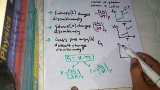 phase transition conceptfirst order and second order [upl. by Enylecoj]