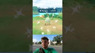 ✨I Caught 3 SHINY Pokemon in 1 Minute in Pokemon Go✨ shorts pokemon [upl. by Rojam]