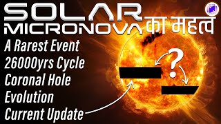 Solar Micronova का महत्व Coronal Hole  26000 Yrs Cycle  Evolution  Current Update livepodcast [upl. by Notak62]