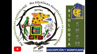 Escudo Biologia ENSM [upl. by Searby170]