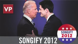 VP Debate Highlights Songified  Biden vs Ryan 2012 [upl. by Enilrae102]