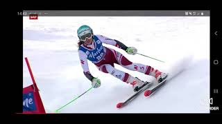 Womens Giant Slalom Kronplatz 2021 Run 2 Full Race FisAlpine SkiWeltcup Kronplatz [upl. by Wootan]