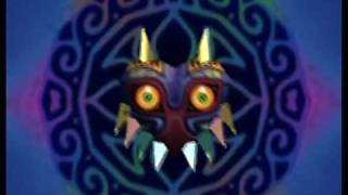 Legend of Zelda Majoras Mask Final Boss Majoras Mask [upl. by Deck]