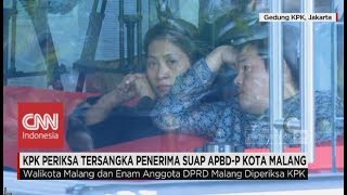 KPK Periksa Wali Kota Malang amp 6 Tersangka Lain Terkait Suap APBD [upl. by Ecyned]