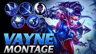 IS VAYNE THE BEST ADC  VAYNE MONTAGE 2023 [upl. by Emilia]