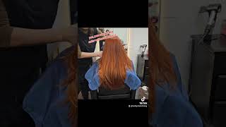 amazing copper hair without bleach copper copperhair hair haircolor hairstyle [upl. by Artema]