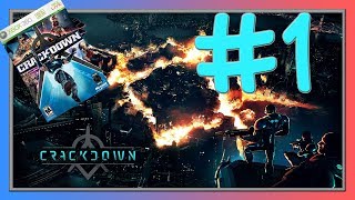 Lets Play Crackdown Pt 1 Xbox One X Gameplay [upl. by Arev996]