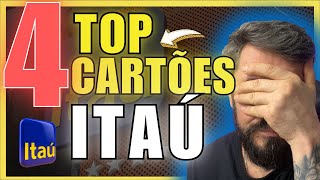 4 MELHORES CARTÕES DO BANCO ITAÚ O cartão mais exclusivo para sala VIP [upl. by Lita]