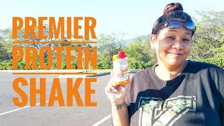 Meal Replacement Shake  Premier Protein High Protein Shake Review [upl. by Ayikur314]