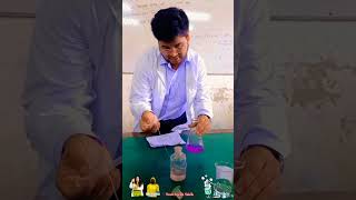 Chemical reaction Phenolphthalein C20H14O4 [upl. by Notsniw]