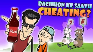 Bachon ke cricket match mein hero ne diya surprise  Funny Hindi cartoon story [upl. by Pulchia]