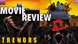 Tremors  Tremors 2 Aftershocks  MOVIE REVIEW [upl. by Llerret]