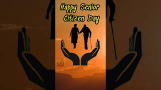 💥World Senior Citizen DayHappy Senior Citizen Day statusNational Senior Citizen Dayshorts [upl. by Yve]