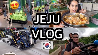 🇰🇷First Vlog in Jeju Island  Full Masti🤪♥️ [upl. by Assilen176]