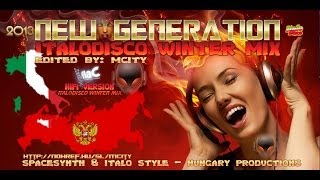 NEW GENERATIONITALODISCO WINTER MIX BY MCITY 2O13 [upl. by Mendie719]