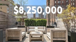 Inside a 8250 Million Murray Hill NYC Townhouse  Luxurious Second Empire Architectural Home [upl. by Steck573]