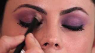 EVE PEARL Smokey Eye using Velvet 6 Eye Shadow Palette [upl. by Angle]