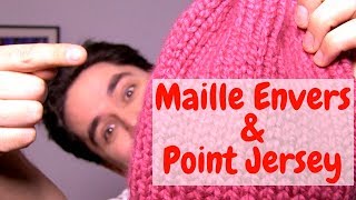 🐑 TricotDébutant  La Maille Envers et le Point Jersey [upl. by Millicent]