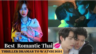 10 Best Thai romantic thriller dramas  Best Thai Dramas with Lots of Skinship  Thai Bl Dramas [upl. by Beniamino953]