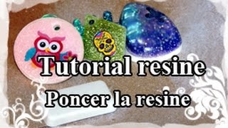 DIY  Resin Tuto  Resine Tutoriel N°7  Poncer la résine [upl. by Yank]