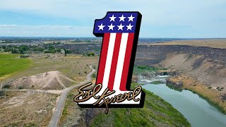 Evel Knievel Snake River Canyon Jump Site [upl. by Ahsaeyt447]