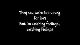 Justin Bieber  Catching Feelings Lyrics [upl. by Adam]