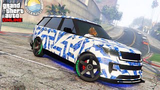 TUNENANDO LA NUEVA GALLIVANTER BALLER STD GTA 5 ONLINE [upl. by Nele]