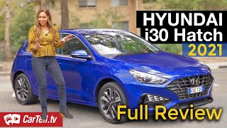 2021 Hyundai i30 Hatch review  Australia [upl. by Emmye]