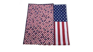 MISSION HydroActive 2pack Stars and Stripes Cooling Towe [upl. by Ab934]