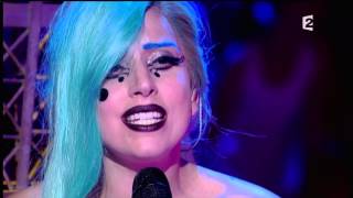 Lady GaGa Live Taratata Hair [upl. by Eilasor]