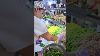 Auntie makes delicious colorful noodles in Thailand streetfood Shorts [upl. by Eliam]