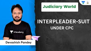 InterpleaderSuit  Under CPC  Devashish Pandey  Judiciary World [upl. by Idel]