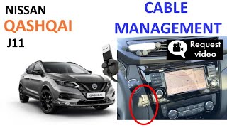 Nissan Qashqai cable management requested video [upl. by Eima]