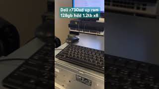 Server dell r730xd 2cpu ram 128gb hdd 12tb x8 [upl. by Rothwell]