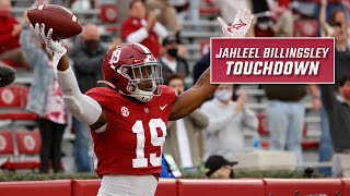 Jahleel Billingsley catches first career touchdown for Alabama [upl. by Reivaz]