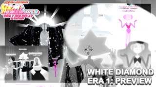 PREVIEW White Diamonds POWERS REVEAL  Bit of Gameplay  Rose Cuarzo  Steven Universe ROBLOX [upl. by Ahsaz]