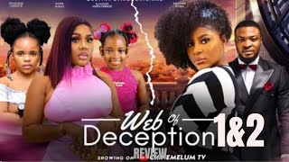 WEB OF DECEPTION 1amp2 REVIEW LATEST NOLLYWOOD MOVIE REVIEW STARRING DESTINY ETIKO NONS MIRAGE [upl. by Adnat]