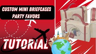 mini briefcases tutorial [upl. by Adnor]