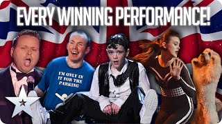 Every WINNING Finale Performance  Series 1  13  BGT 2020 [upl. by Minta912]