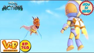 Vir The Robot Boy  Vir vs Giant Bug  As Seen On HungamaTV  WowKidz Action [upl. by Noreg]