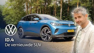 De vernieuwde ID4 elektrische SUV  Volkswagen Nederland [upl. by Sissie333]