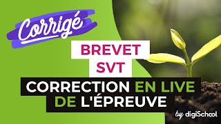 Brevet 2017  Correction de lépreuve de SVT [upl. by Notlit]