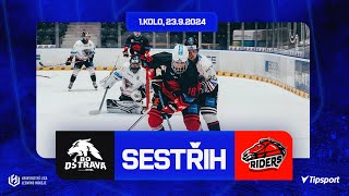 BO Ostrava VĂ­tkovice Steel vs Riders Univerzita Pardubice 30  23 09 2024  ULLH 1 kolo [upl. by Atekal810]