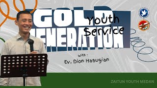 Youth Service Medan  JANGAN MENJADI SAMA LAGI DENGAN DUNIA  26102024 Ev Dion Hasugian [upl. by Wooldridge]