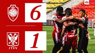 HIGHLIGHTS I R ANTWERP FC 61 STVV I JPL MD3 I 2024  2025 [upl. by Yelekalb408]