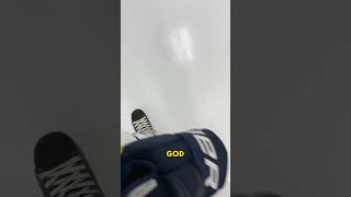 First time on sharpened hockey skates hockey [upl. by Helse416]