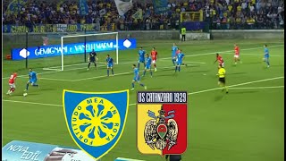 US Catanzaro 31 Carrarese Calcio Highlights  SERIE B 20242025 [upl. by Sadick]